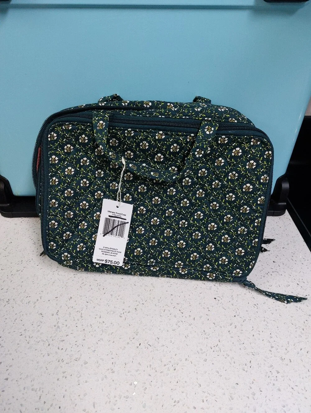 Vera Bradley Ultimate Travel Case Mistletoe Lattice
